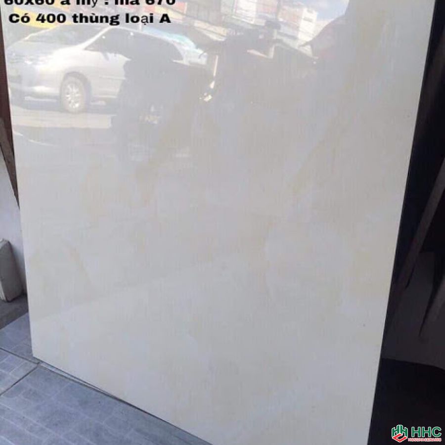 Gạch lát nền 60x60 bóng kiếng 670